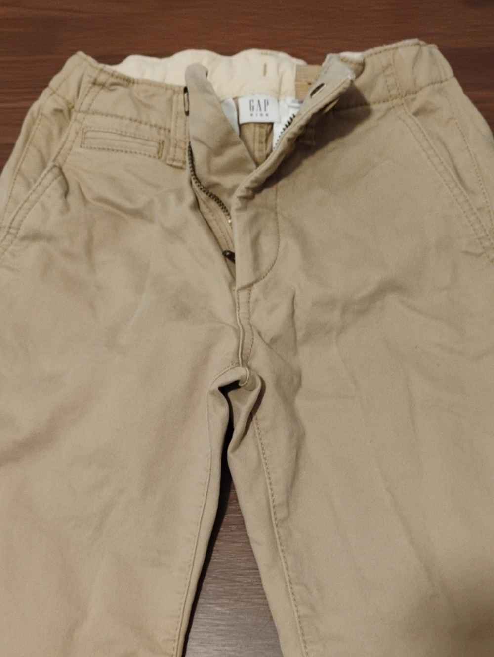 Gap Kids Khaki Twill Pants - Size 7 (Excellent Condition)